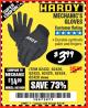 Harbor Freight Coupon MECHANIC'S GLOVES Lot No. 62434/62426/62433/62432/62429/64178/64179/62428 Expired: 6/2/18 - $3.99