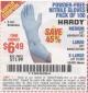 Harbor Freight Coupon POWDER-FREE NITRILE GLOVES PACK OF 100 Lot No. 68496/61363/97581/68497/61360/68498/61359 Expired: 1/1/16 - $6.49