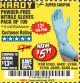 Harbor Freight Coupon POWDER-FREE NITRILE GLOVES PACK OF 100 Lot No. 68496/61363/97581/68497/61360/68498/61359 Expired: 10/5/18 - $5.99