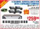 Harbor Freight Coupon 8 CHANNEL SURVEILLANCE DVR WITH 4 INFRARED CAMERAS Lot No. 68332/61229/61624/62463 Expired: 6/9/15 - $259.99