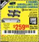 Harbor Freight Coupon 8 CHANNEL SURVEILLANCE DVR WITH 4 INFRARED CAMERAS Lot No. 68332/61229/61624/62463 Expired: 9/20/15 - $259.99