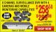 Harbor Freight Coupon 8 CHANNEL SURVEILLANCE DVR WITH 4 INFRARED CAMERAS Lot No. 68332/61229/61624/62463 Expired: 11/30/15 - $258.58