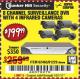 Harbor Freight Coupon 8 CHANNEL SURVEILLANCE DVR WITH 4 INFRARED CAMERAS Lot No. 68332/61229/61624/62463 Expired: 10/1/17 - $199.99