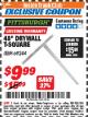 Harbor Freight ITC Coupon 48" DRYWALL T-SQUARE Lot No. 69244 Expired: 11/30/17 - $9.99