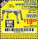 Harbor Freight Coupon STEP STOOL/WORKING PLATFORM Lot No. 66911/62515 Expired: 12/31/16 - $19.99