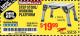 Harbor Freight Coupon STEP STOOL/WORKING PLATFORM Lot No. 66911/62515 Expired: 9/2/17 - $19.99