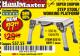 Harbor Freight Coupon STEP STOOL/WORKING PLATFORM Lot No. 66911/62515 Expired: 1/3/18 - $19.99