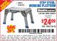 Harbor Freight Coupon STEP STOOL/WORKING PLATFORM Lot No. 66911/62515 Expired: 5/12/15 - $24.99