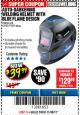 Harbor Freight Coupon AUTO-DARKENING WELDING HELMET WITH BLUE FLAME DESIGN Lot No. 91214/61610/63122 Expired: 11/30/17 - $39.99