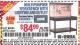 Harbor Freight Coupon MULTIPURPOSE WORKBENCH WITH LIGHTING AND OUTLET Lot No. 62563/60723/99681 Expired: 11/21/15 - $84.99