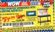 Harbor Freight Coupon MULTIPURPOSE WORKBENCH WITH LIGHTING AND OUTLET Lot No. 62563/60723/99681 Expired: 5/21/16 - $84.99