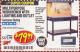 Harbor Freight Coupon MULTIPURPOSE WORKBENCH WITH LIGHTING AND OUTLET Lot No. 62563/60723/99681 Expired: 5/31/17 - $79.99