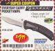 Harbor Freight Coupon EVERYDAY CARRY POCKET KNIFE Lot No. 63168 Expired: 5/31/17 - $7.99