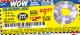Harbor Freight Coupon SOLAR ROPE LIGHT Lot No. 69297, 56883 Expired: 11/14/15 - $9.77