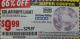 Harbor Freight Coupon SOLAR ROPE LIGHT Lot No. 69297, 56883 Expired: 4/30/16 - $9.99