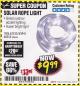 Harbor Freight Coupon SOLAR ROPE LIGHT Lot No. 69297, 56883 Expired: 4/30/18 - $9.99