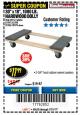Harbor Freight Coupon HARDWOOD MOVER'S DOLLY Lot No. 61897/39757/38970/60496/62398/92486 Expired: 7/31/17 - $11.99