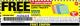 Harbor Freight FREE Coupon MICROFIBER CLEANING CLOTHS PACK OF 4 Lot No. 57162/63358/63925/63363 Expired: 7/17/16 - FWP