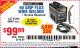 Harbor Freight Coupon 90 AMP FLUX WIRE WELDER Lot No. 61849/62719/68887 Expired: 7/6/15 - $99.99
