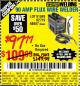 Harbor Freight Coupon 90 AMP FLUX WIRE WELDER Lot No. 61849/62719/68887 Expired: 11/1/15 - $97.77
