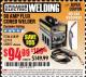 Harbor Freight Coupon 90 AMP FLUX WIRE WELDER Lot No. 61849/62719/68887 Expired: 2/28/17 - $94.99