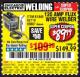 Harbor Freight Coupon 90 AMP FLUX WIRE WELDER Lot No. 61849/62719/68887 Expired: 5/6/17 - $89.99
