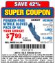 Harbor Freight Coupon POWDER-FREE HEAVY DUTY NITRILE GLOVES PACK OF 50 Lot No. 68504/61775/68505/61773/68506/61774 Expired: 6/15/15 - $7.99