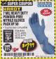 Harbor Freight Coupon POWDER-FREE HEAVY DUTY NITRILE GLOVES PACK OF 50 Lot No. 68504/61775/68505/61773/68506/61774 Expired: 4/30/18 - $7.99