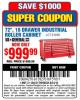 Harbor Freight Coupon US GENERAL 72" X 22" TRIPLE BANK EXTRA DEEP CABINET Lot No. 61656/64167/64003/64004 Expired: 8/24/15 - $999.99