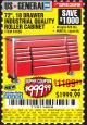 Harbor Freight Coupon US GENERAL 72" X 22" TRIPLE BANK EXTRA DEEP CABINET Lot No. 61656/64167/64003/64004 Expired: 7/3/17 - $999.99