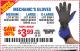 Harbor Freight Coupon MECHANIC'S GLOVES Lot No. 62434/62426/62433/62432/62429/64178/64179/62428 Expired: 8/30/15 - $3.99