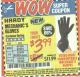 Harbor Freight Coupon MECHANIC'S GLOVES Lot No. 62434/62426/62433/62432/62429/64178/64179/62428 Expired: 1/24/16 - $3.99