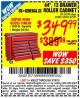 Harbor Freight Coupon 44", 13 DRAWER INDUSTRIAL QUALITY ROLLER CABINET Lot No. 62270/62744/68784/69387/63271 Expired: 3/15/15 - $349.99