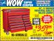 Harbor Freight Coupon 44", 13 DRAWER INDUSTRIAL QUALITY ROLLER CABINET Lot No. 62270/62744/68784/69387/63271 Expired: 8/7/15 - $359.99