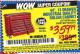 Harbor Freight Coupon 44", 13 DRAWER INDUSTRIAL QUALITY ROLLER CABINET Lot No. 62270/62744/68784/69387/63271 Expired: 9/12/15 - $359.99