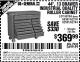Harbor Freight Coupon 44", 13 DRAWER INDUSTRIAL QUALITY ROLLER CABINET Lot No. 62270/62744/68784/69387/63271 Expired: 10/11/15 - $369.99