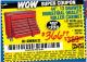 Harbor Freight Coupon 44", 13 DRAWER INDUSTRIAL QUALITY ROLLER CABINET Lot No. 62270/62744/68784/69387/63271 Expired: 1/8/16 - $366.44