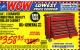 Harbor Freight Coupon 44", 13 DRAWER INDUSTRIAL QUALITY ROLLER CABINET Lot No. 62270/62744/68784/69387/63271 Expired: 7/17/16 - $358.35
