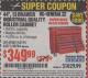 Harbor Freight Coupon 44", 13 DRAWER INDUSTRIAL QUALITY ROLLER CABINET Lot No. 62270/62744/68784/69387/63271 Expired: 10/31/16 - $349.99
