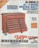 Harbor Freight Coupon 44", 13 DRAWER INDUSTRIAL QUALITY ROLLER CABINET Lot No. 62270/62744/68784/69387/63271 Expired: 6/26/17 - $349.99