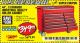 Harbor Freight Coupon 44", 13 DRAWER INDUSTRIAL QUALITY ROLLER CABINET Lot No. 62270/62744/68784/69387/63271 Expired: 9/22/17 - $349.99